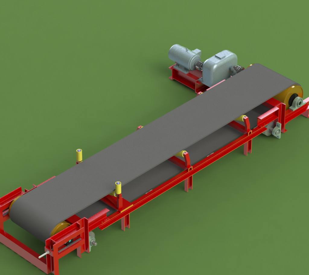 食品级输送带安装方法图示