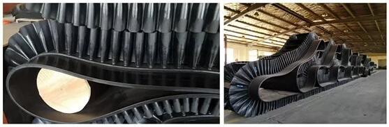 大倾斜角输送带